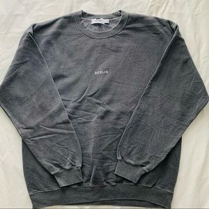 Faded grey sweatshirt